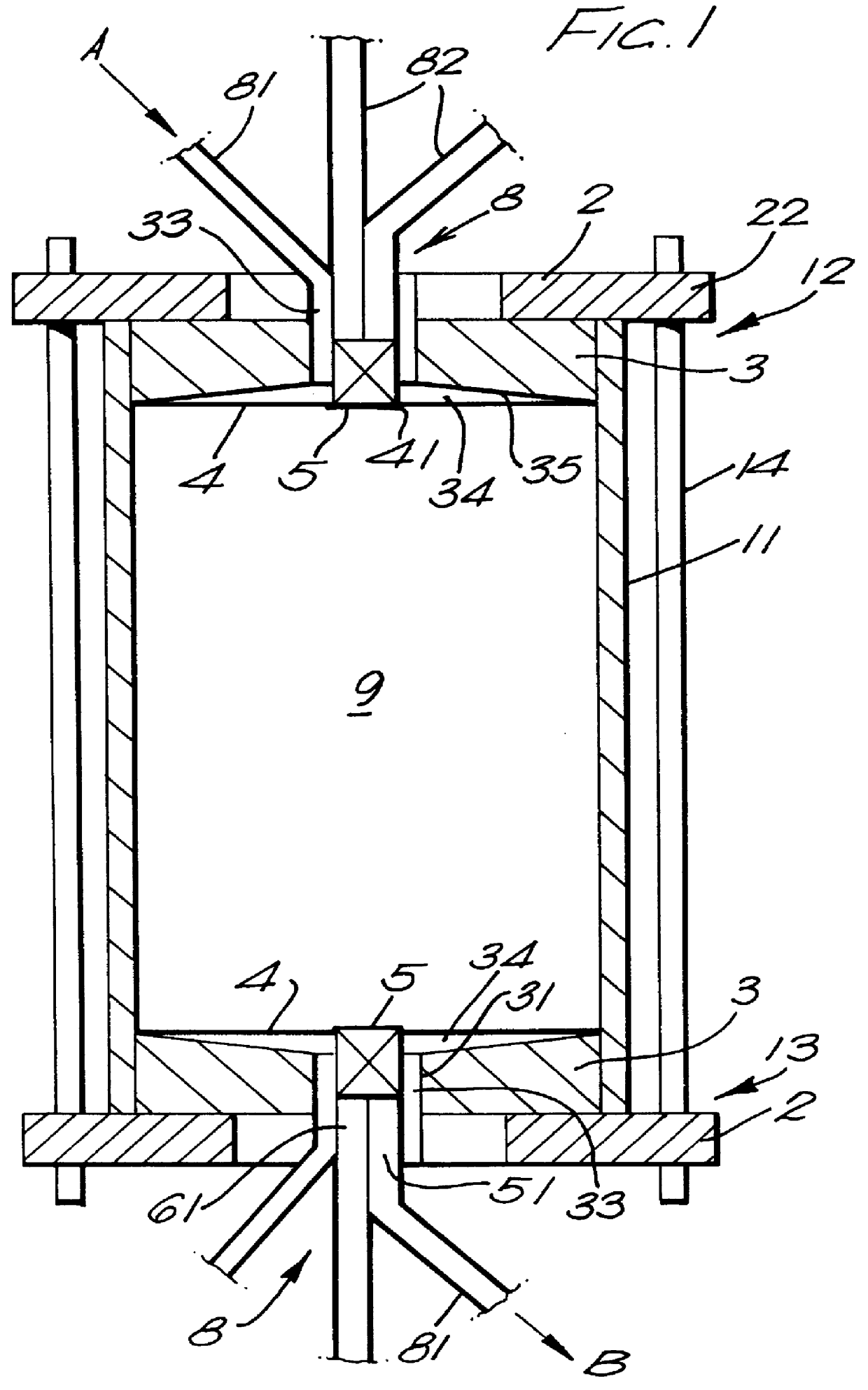 Access valve devices, their use in separation apparatus, and corresponding methods