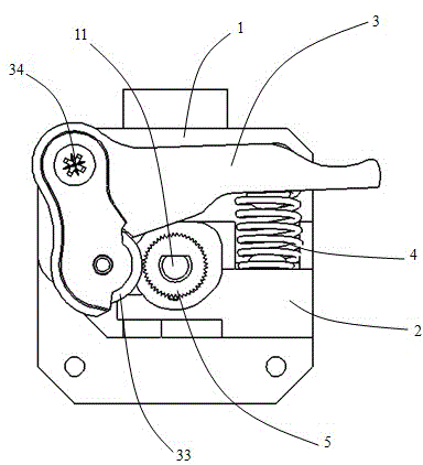 Adaptive feeder for 3D printer head