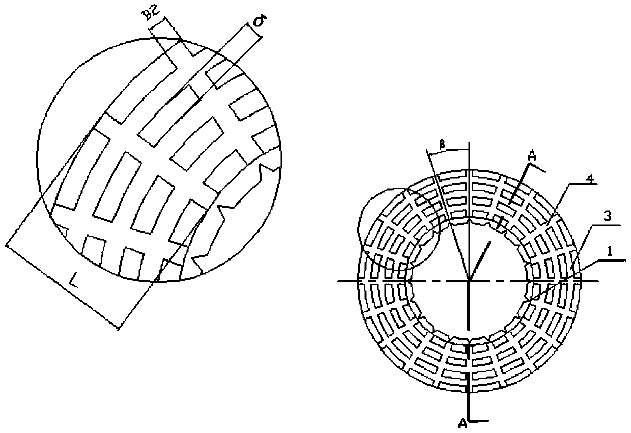 A pair plate of anti-deformation liquid-viscous speed-regulating clutch