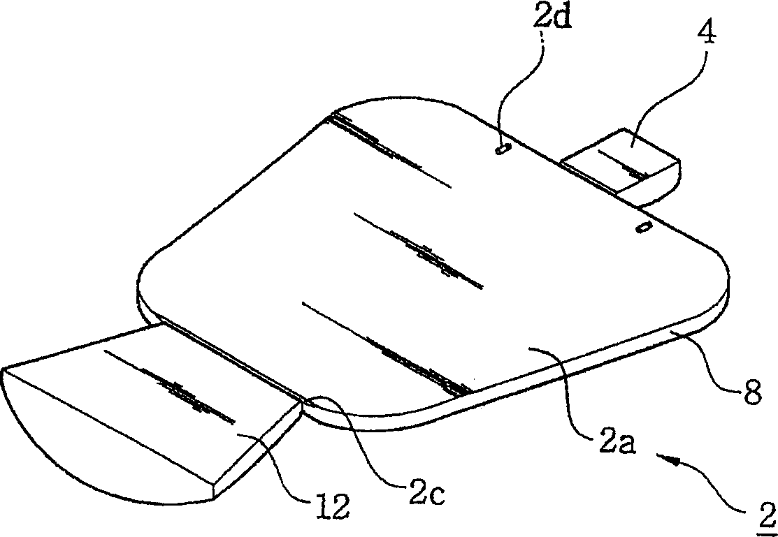 Double-sided ironing board