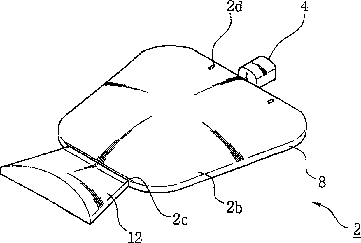 Double-sided ironing board