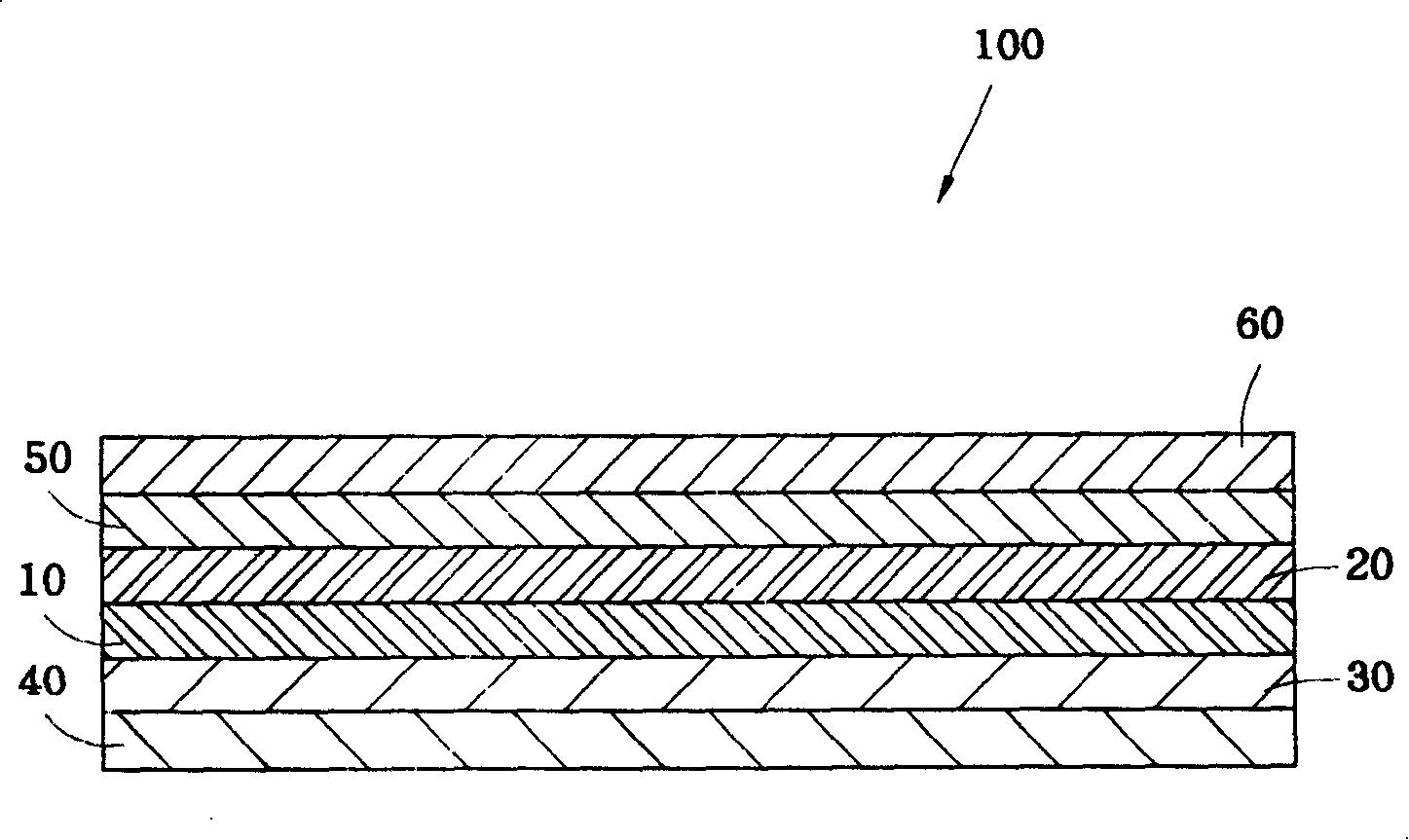 Coating nano antimicrobial material surface layer self-adhering edge-trimming plate material and its making method