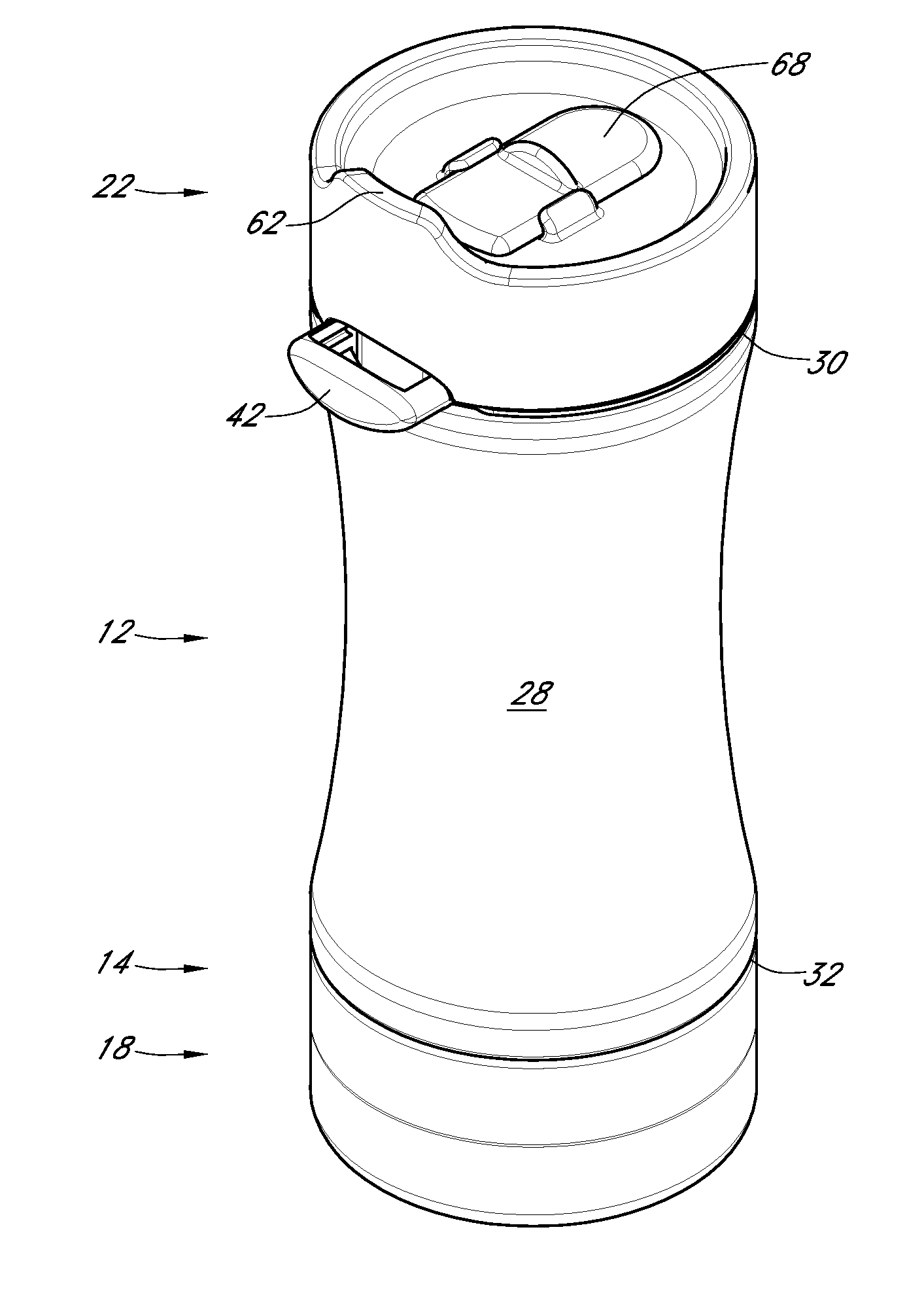 Portable coffee brewing device