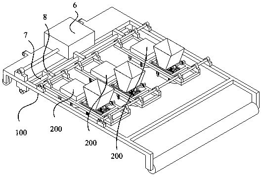 Agricultural automatic planter with adjustable spacing