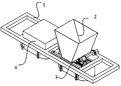 Agricultural automatic planter with adjustable spacing