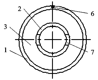 Splined metal-rubber composite spherical hinge and manufacturing and assembling method thereof