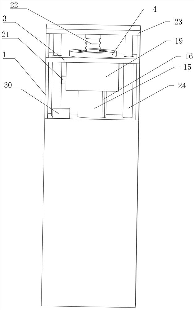 Underground water level detection device for hydrogeological exploration