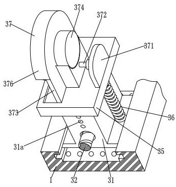 Automatic cutting and grinding integrated device for galvanized pipes