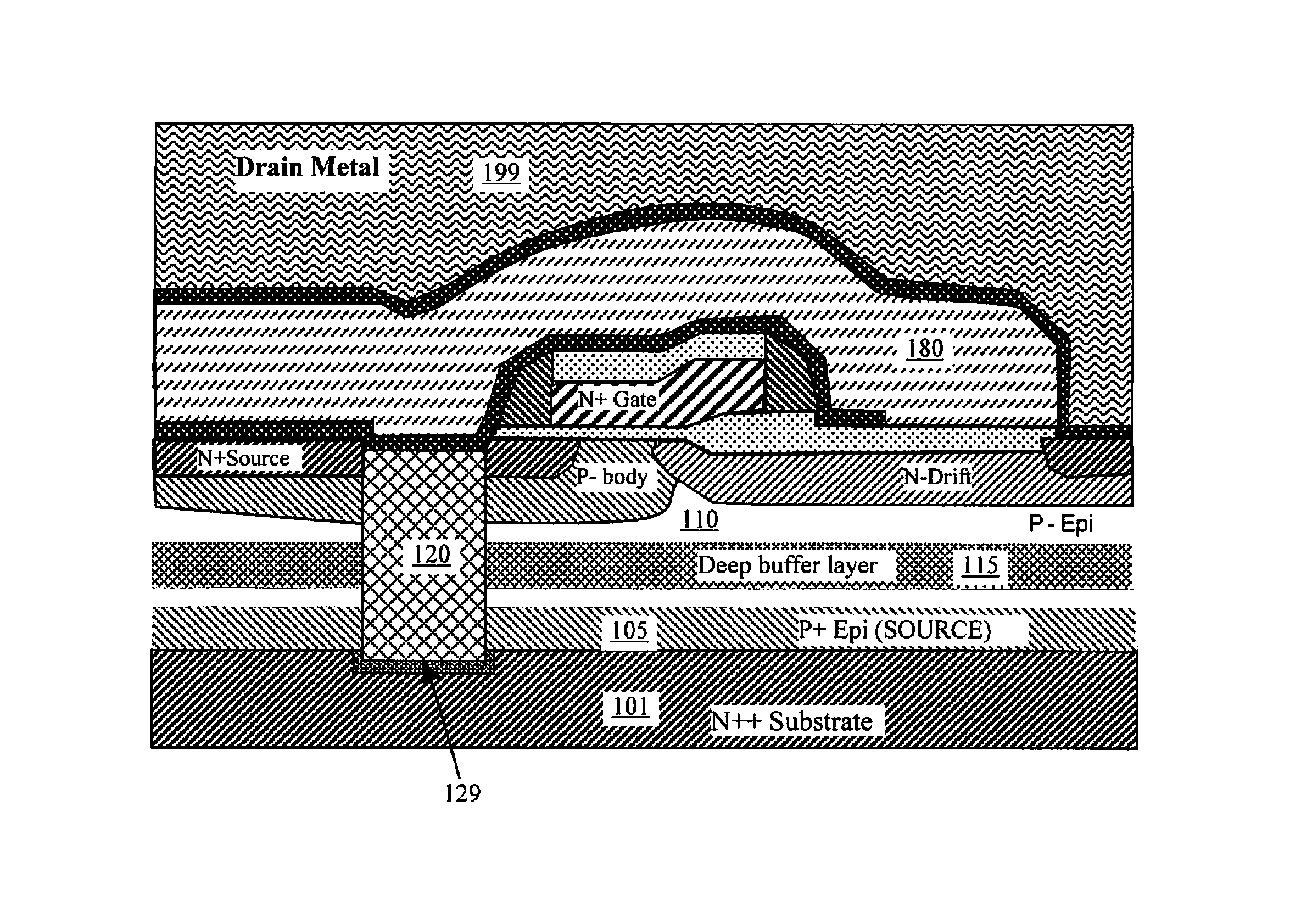 Top drain LDMOS