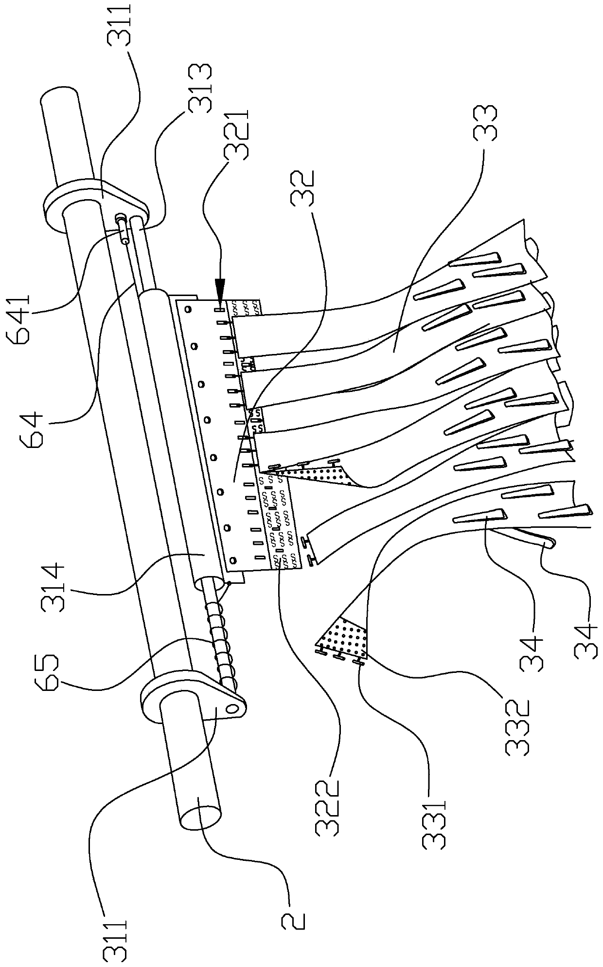 A car washing and drying device