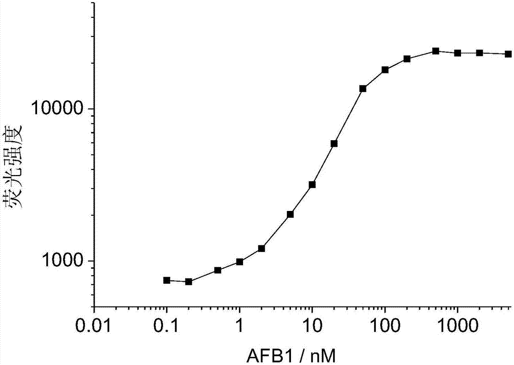 Aptamer molecular pair for detecting aflatoxin B1, kit and detection method thereof