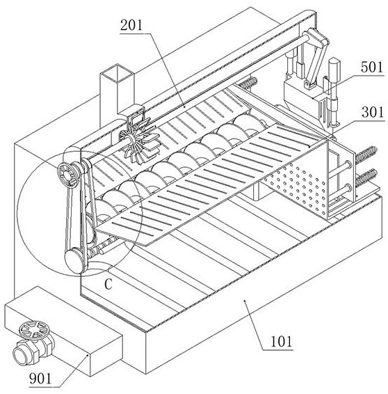 Water treatment device utilizing activated carbon for purification