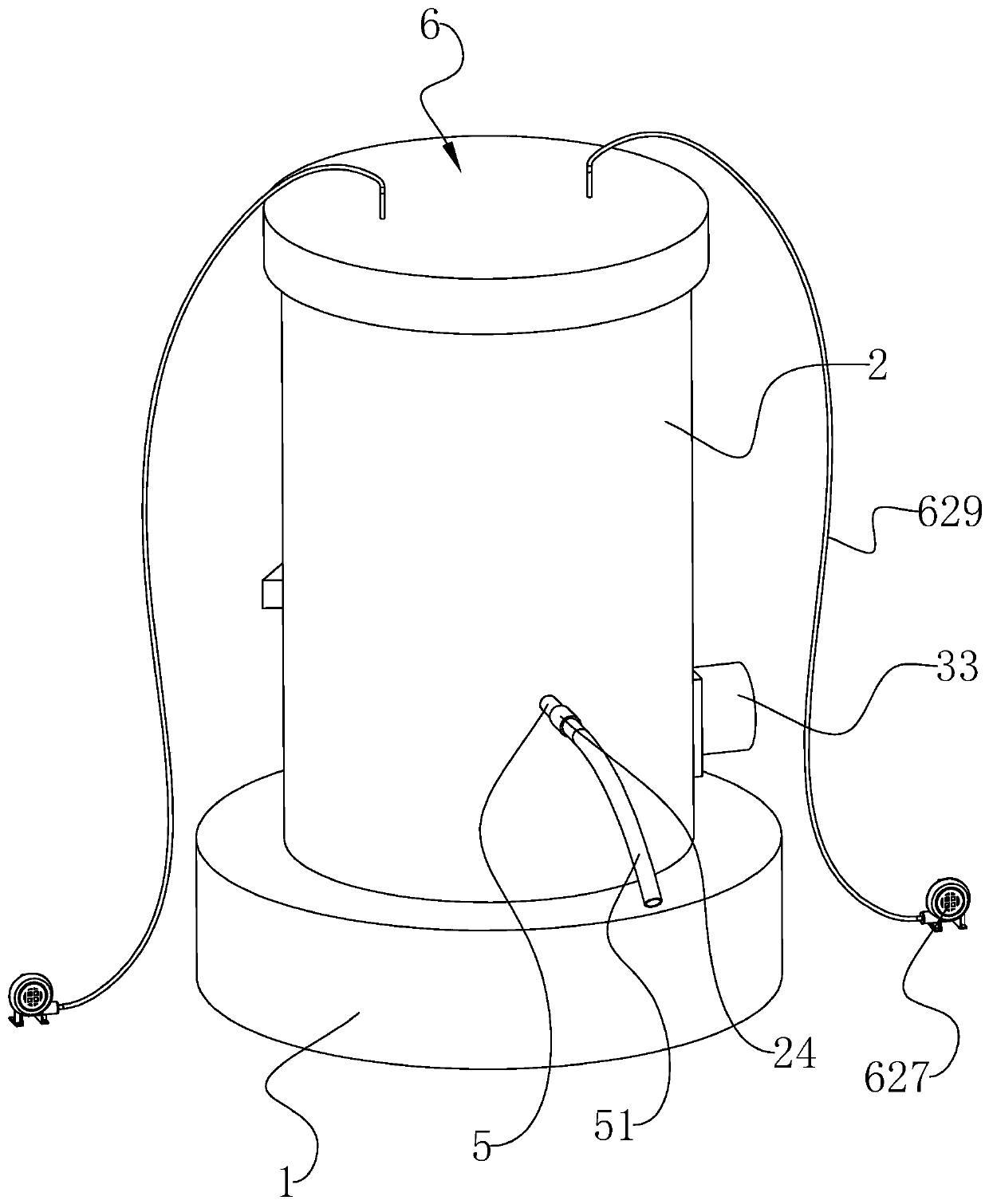 Fruit moisture detection device