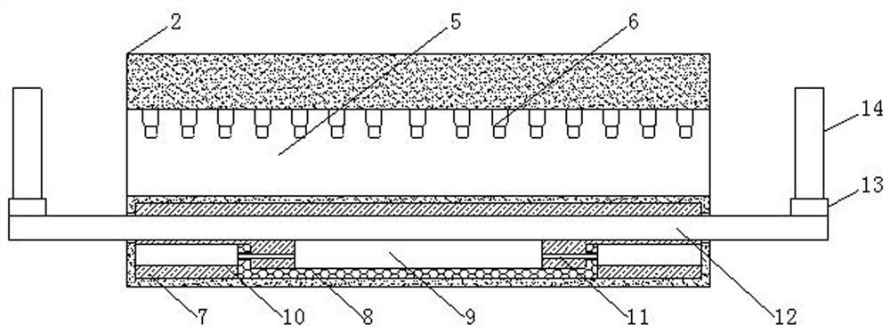 A carbon fiber composite core wire inspection device and its application method