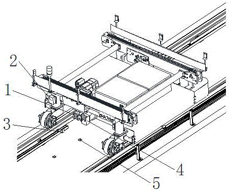 Shuttle vehicle positioning system and control method