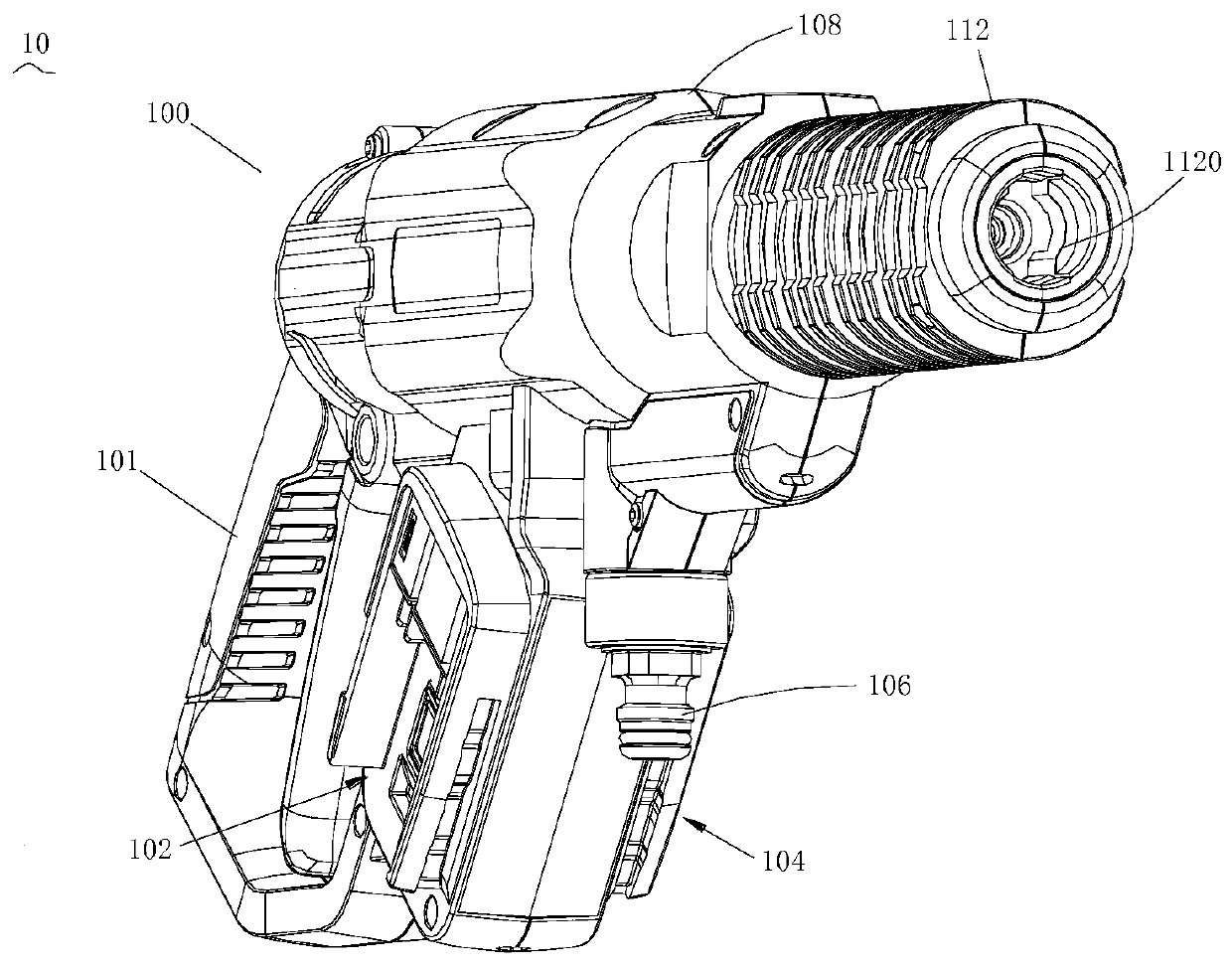 Hand-held high-pressure cleaner