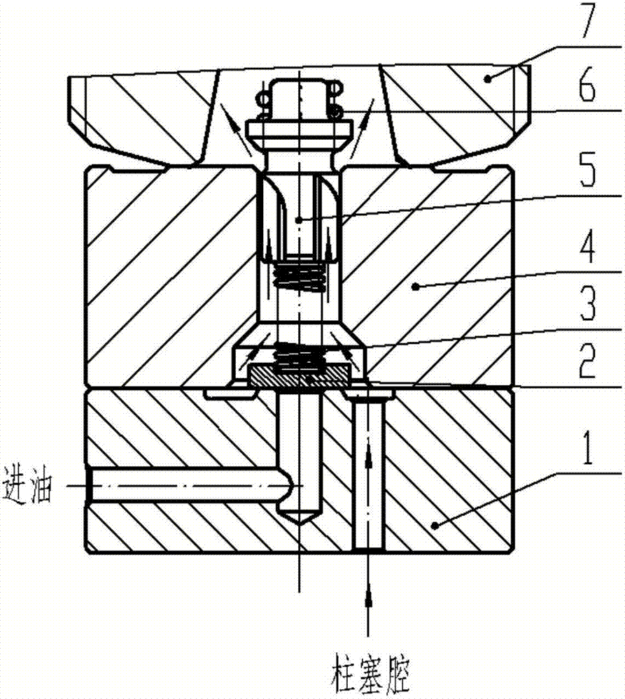 Oil inlet valve and high-pressure common rail fuel pump using same