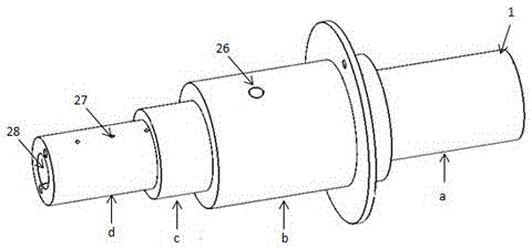 A piezoelectric tachometer