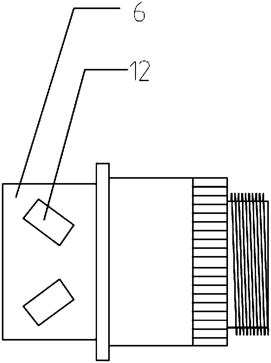 Central shaft torque detection system