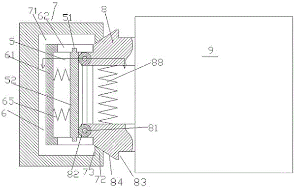 Rapidly-cooled electrical cabinet with electric power device fixing apparatus