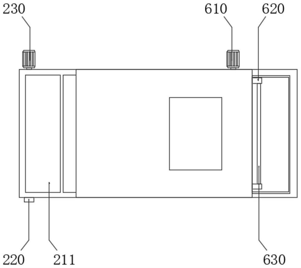 Garment fabric spraying and drying device and drying method