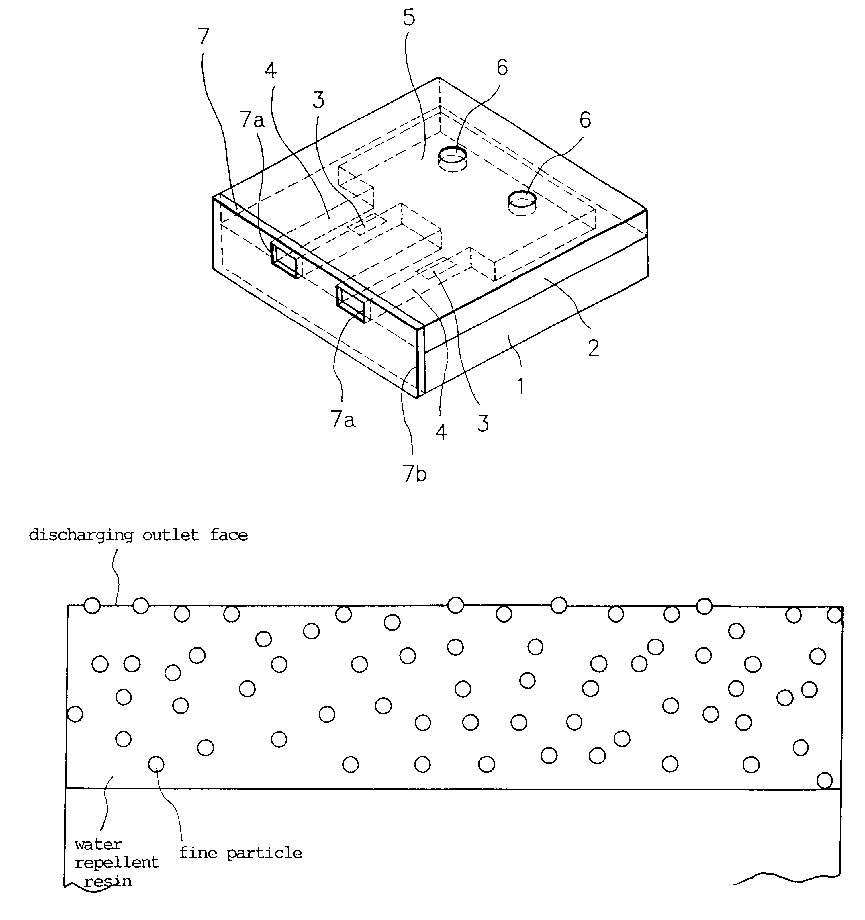 Liquid jet printing head and liquid jet printing apparatus provided with said liquid jet printing head