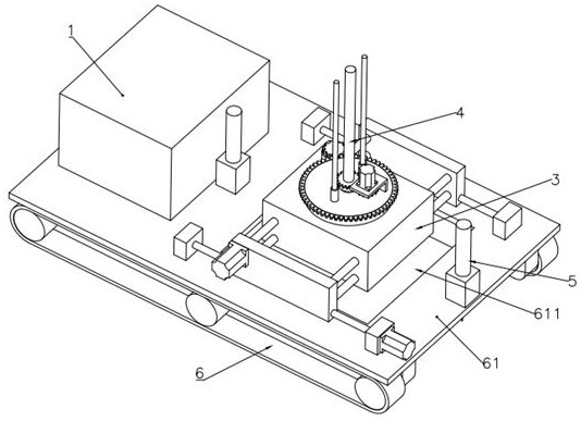 Hydraulic ring geological crack measuring device