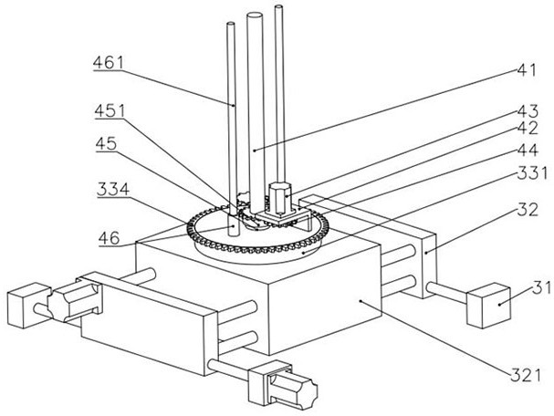 Hydraulic ring geological crack measuring device