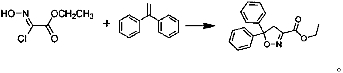 Synthesizing method of isoxadifen-ethyl for industrialized production