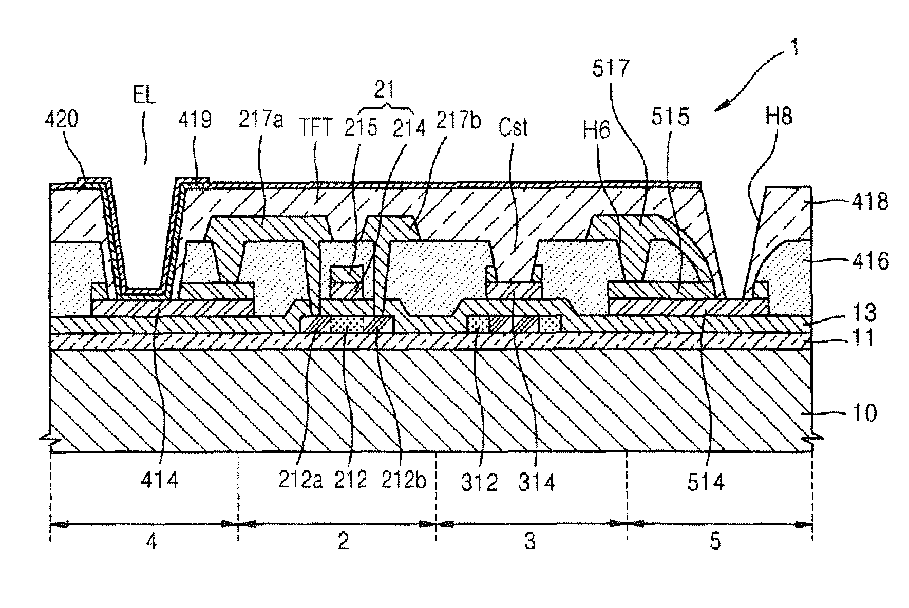 Organic light emitting display device and manufacturing method for the same