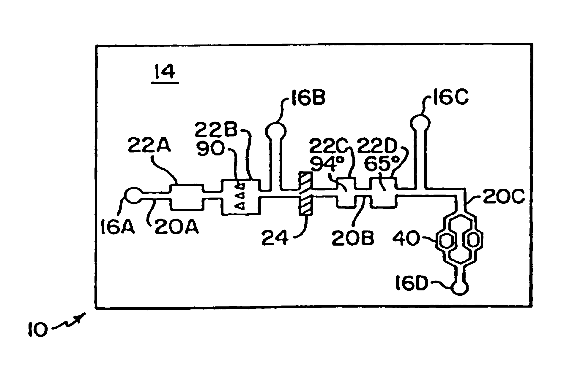 Mesoscale polynucleotide amplification device and method