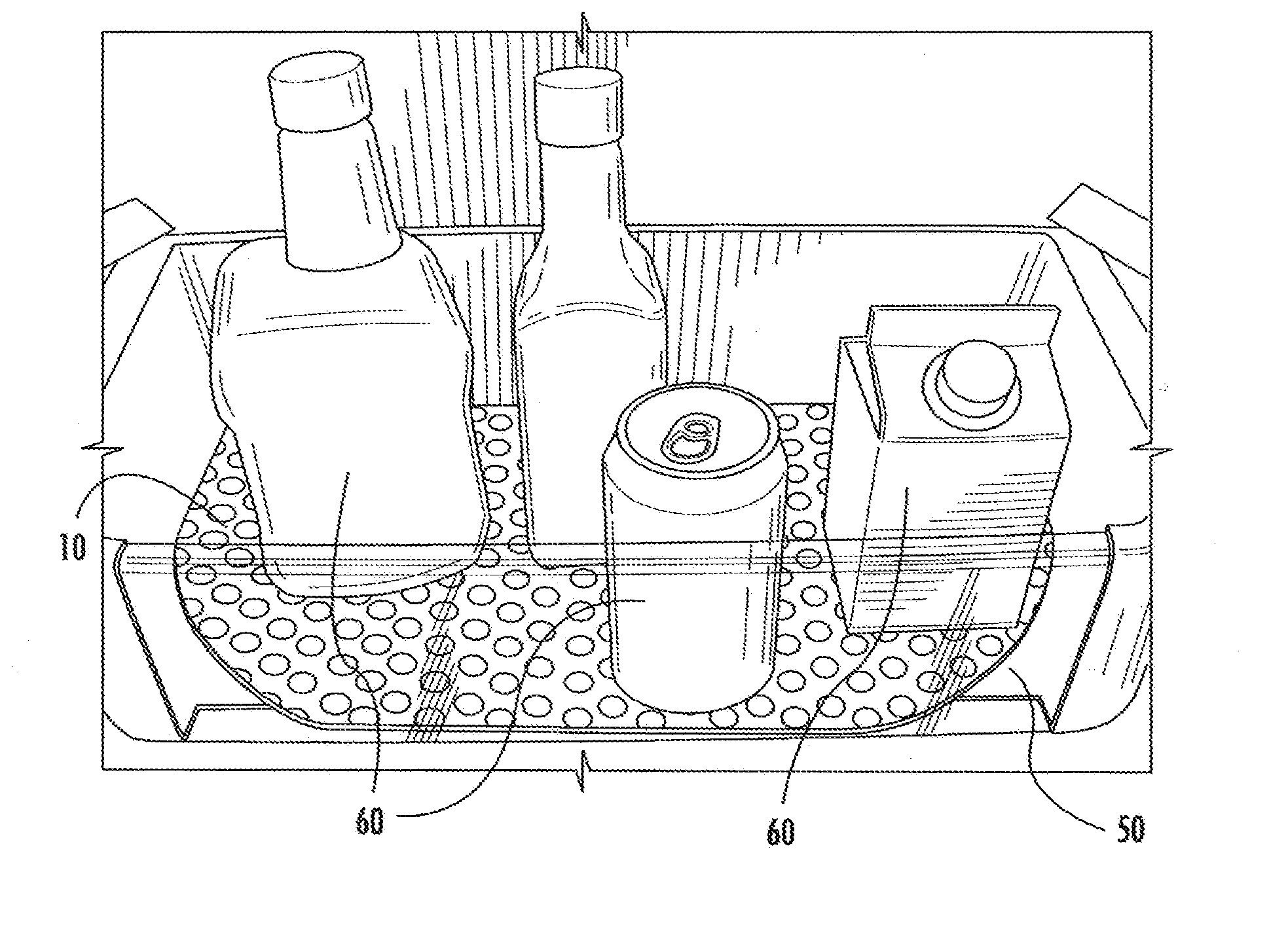 Refrigerator coaster and method of using same