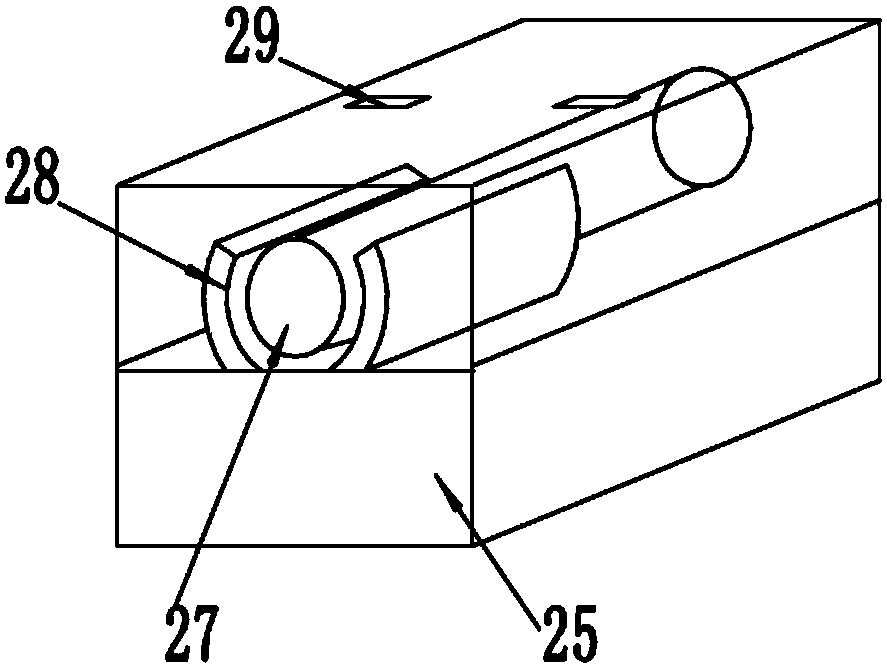 Integrated cable peeling skin collecting device