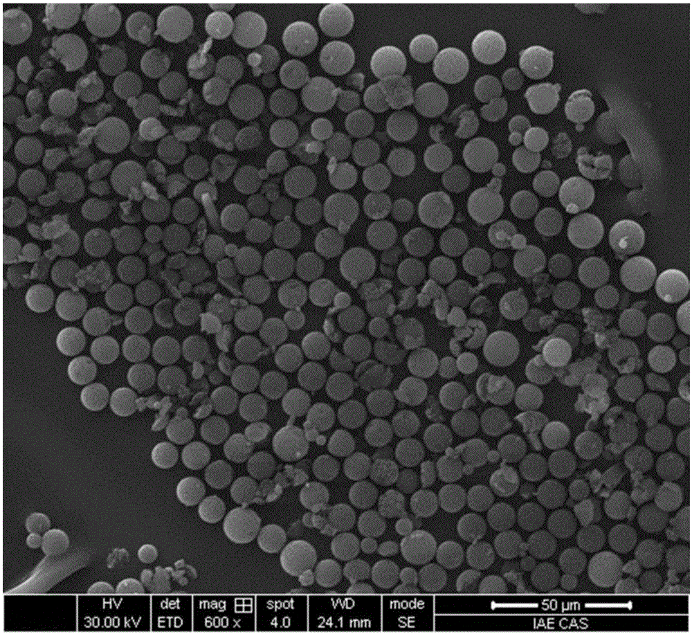 Molecular imprinting fluorescent microsphere array detection card and application thereof