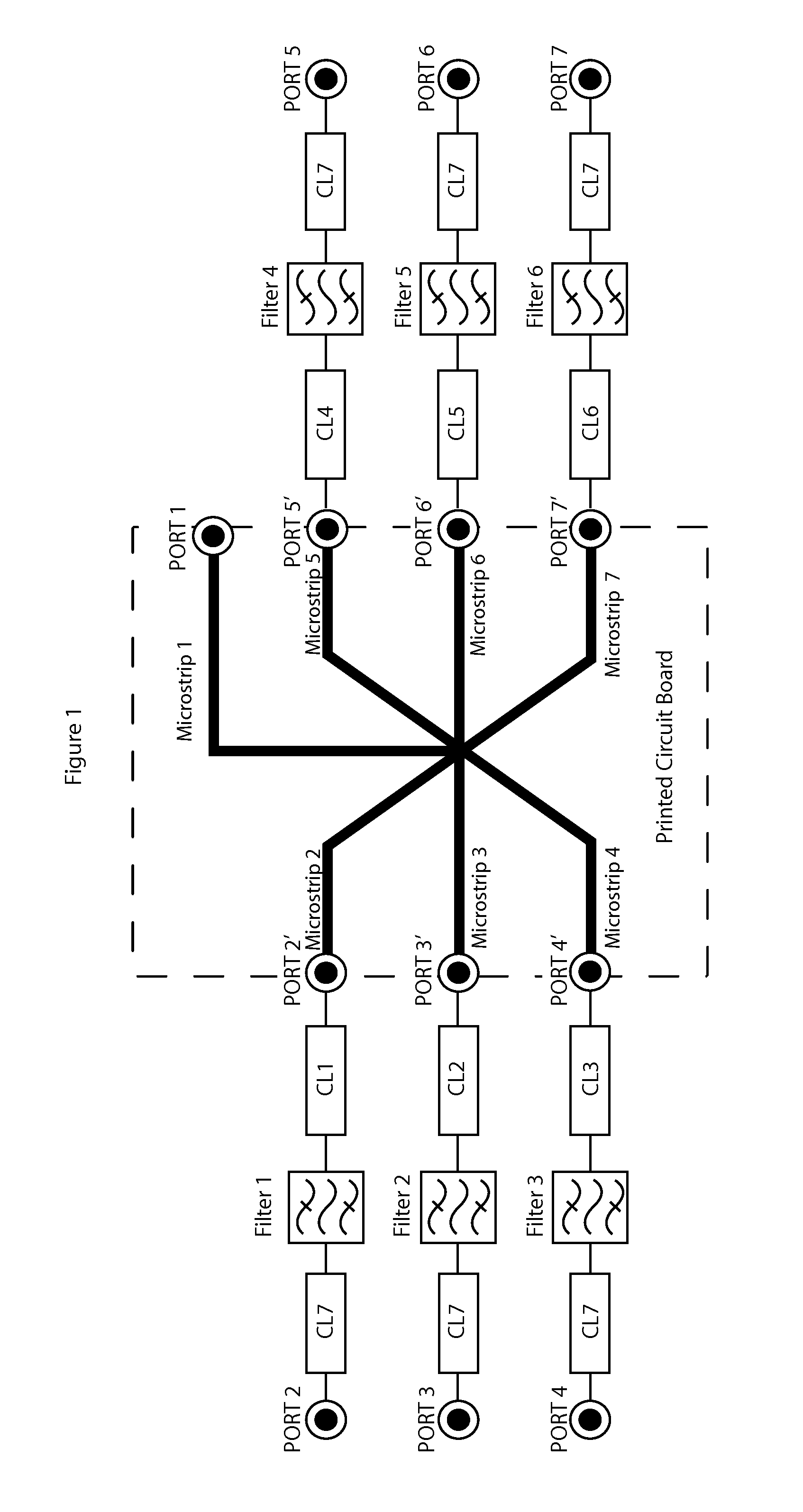 Low loss RF transceiver combiner