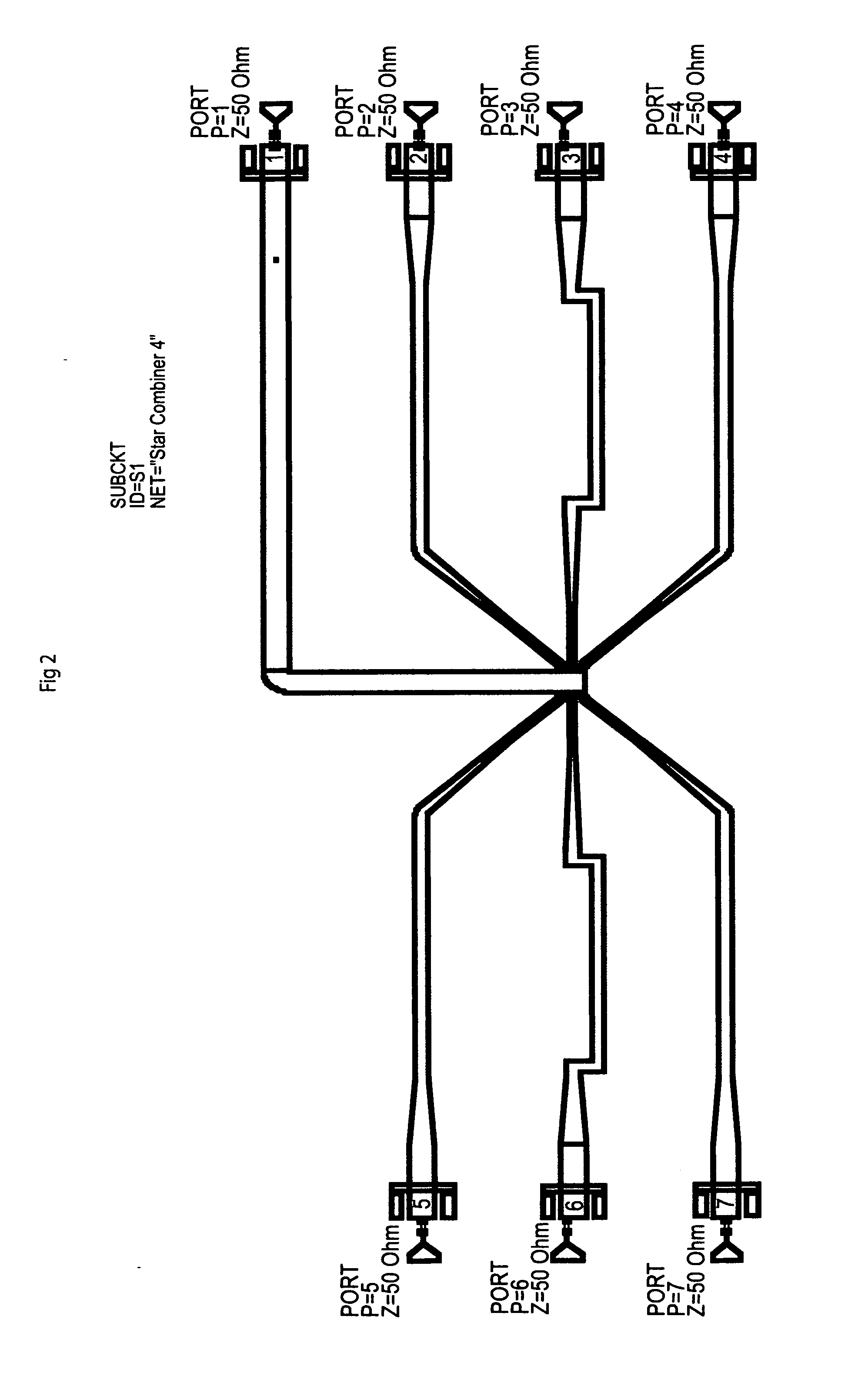 Low loss RF transceiver combiner