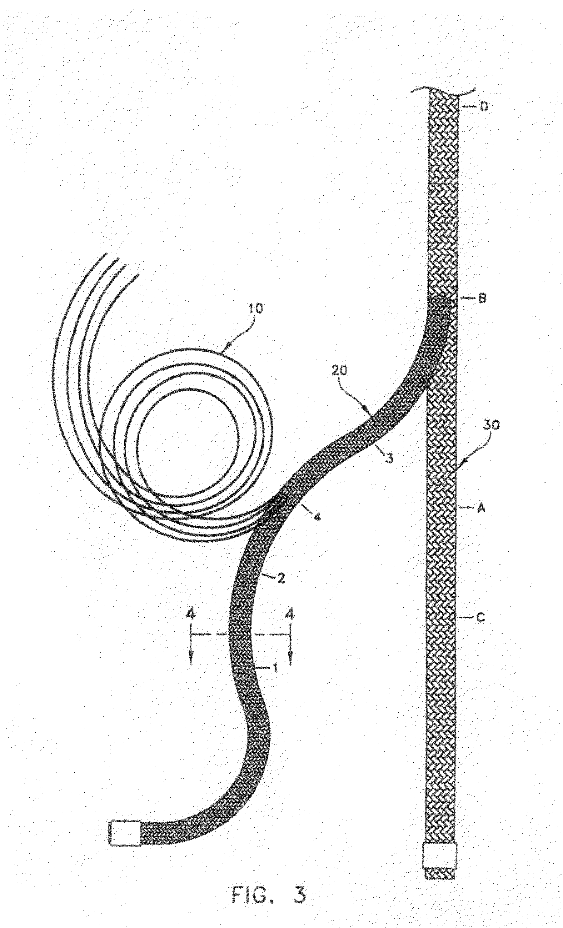 Arborist's climbing rope