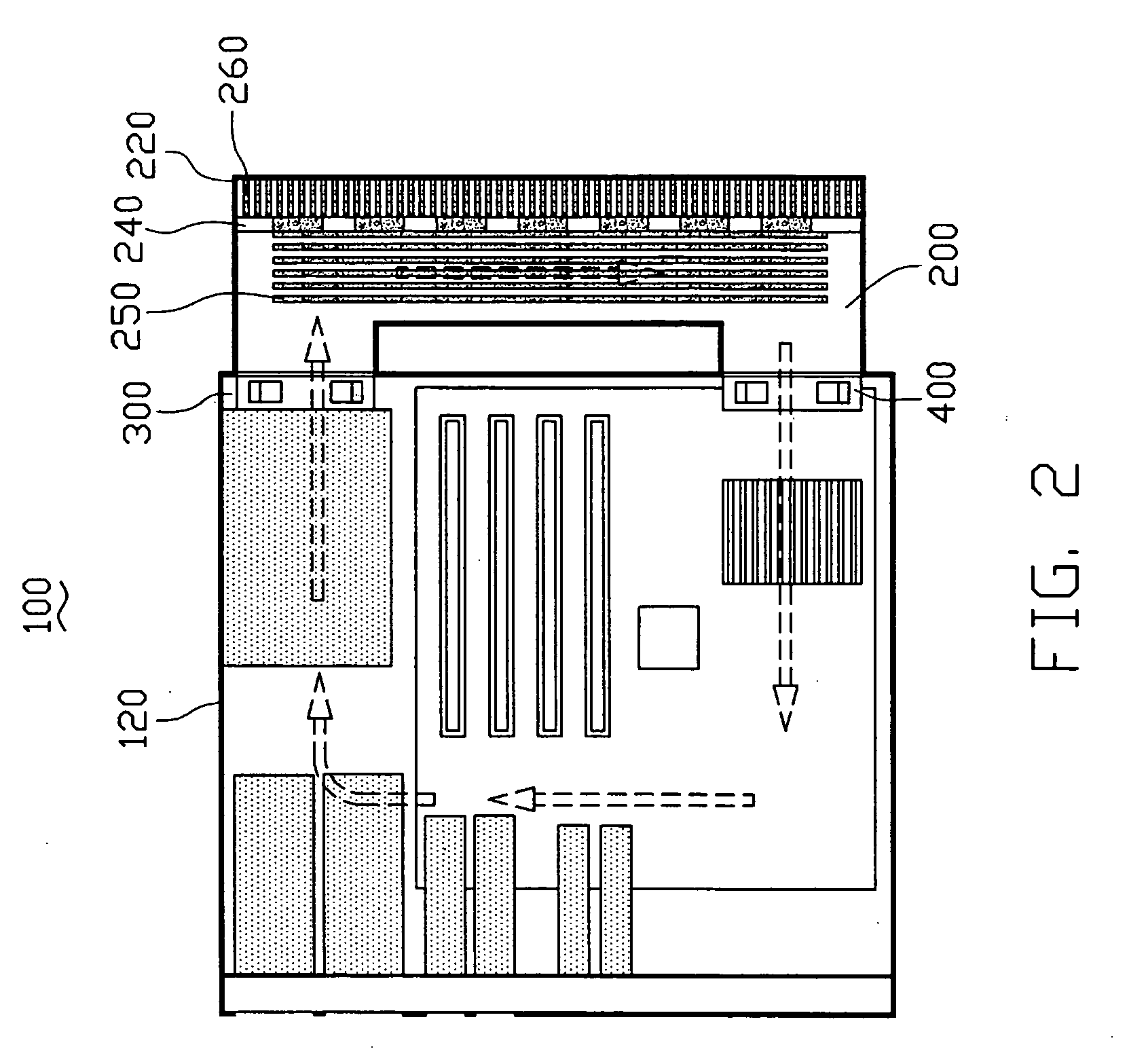 Cooling system for computer