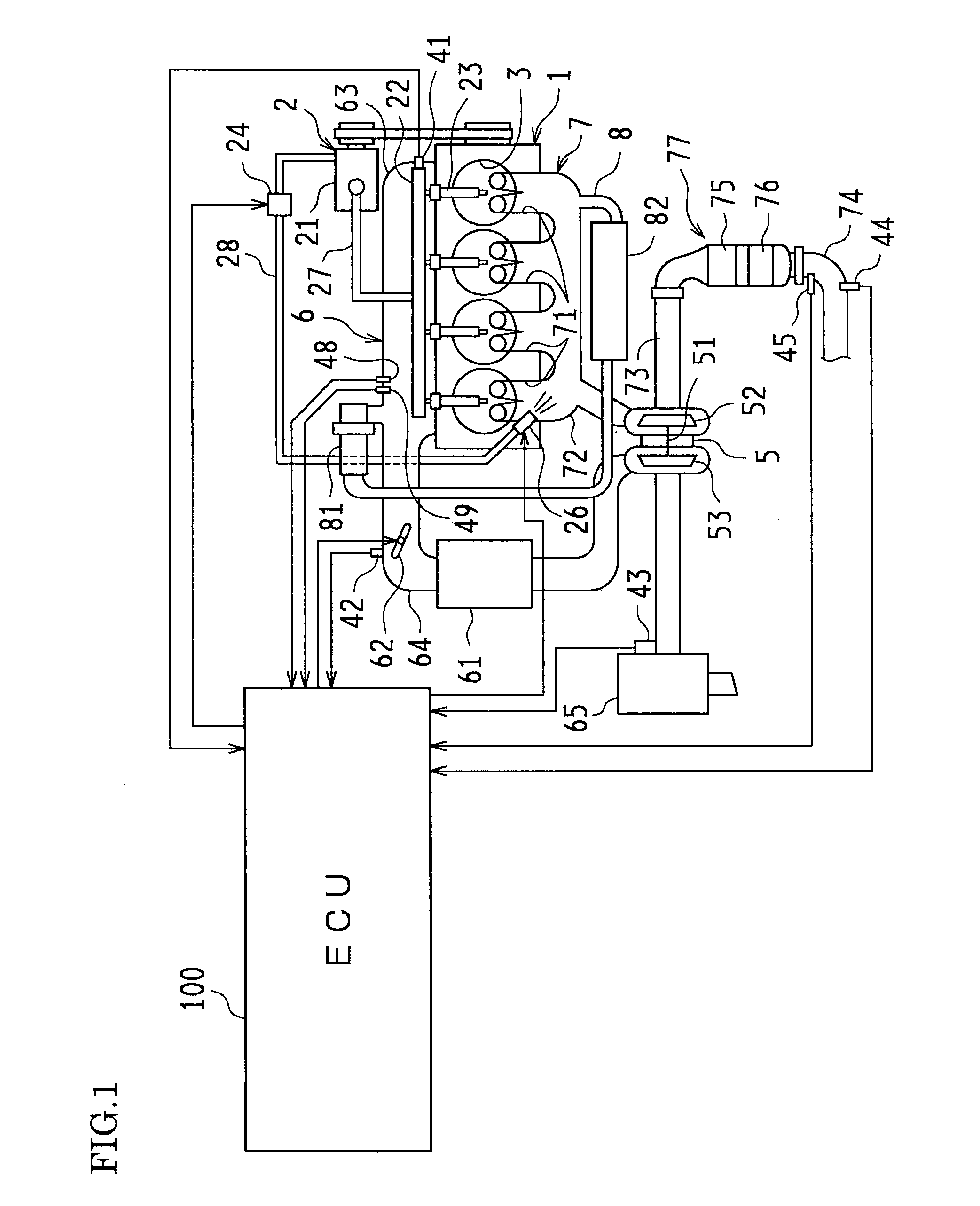 Control apparatus of internal combustion engine