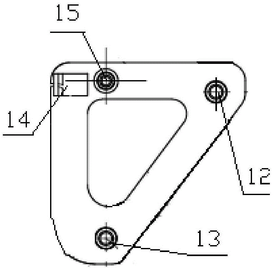 Bottom door locking system of railroad hopper car