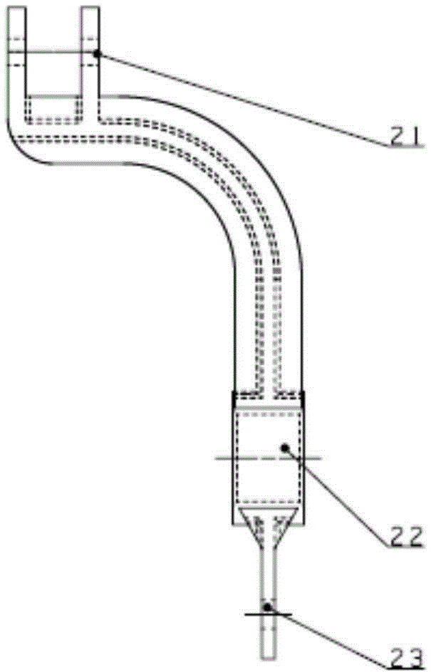 Bottom door locking system of railroad hopper car