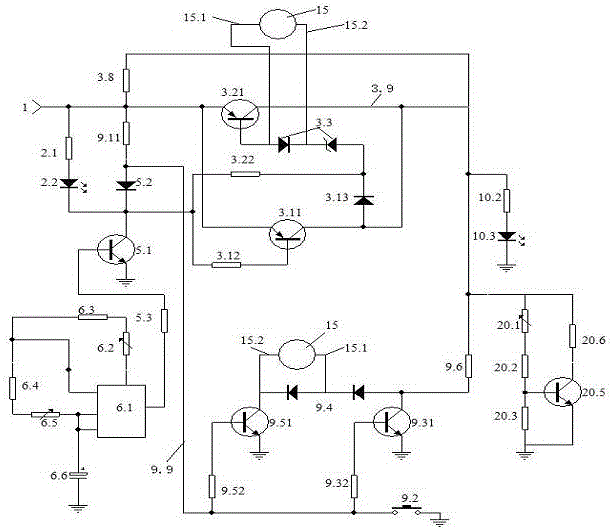 PNP type pulse charger