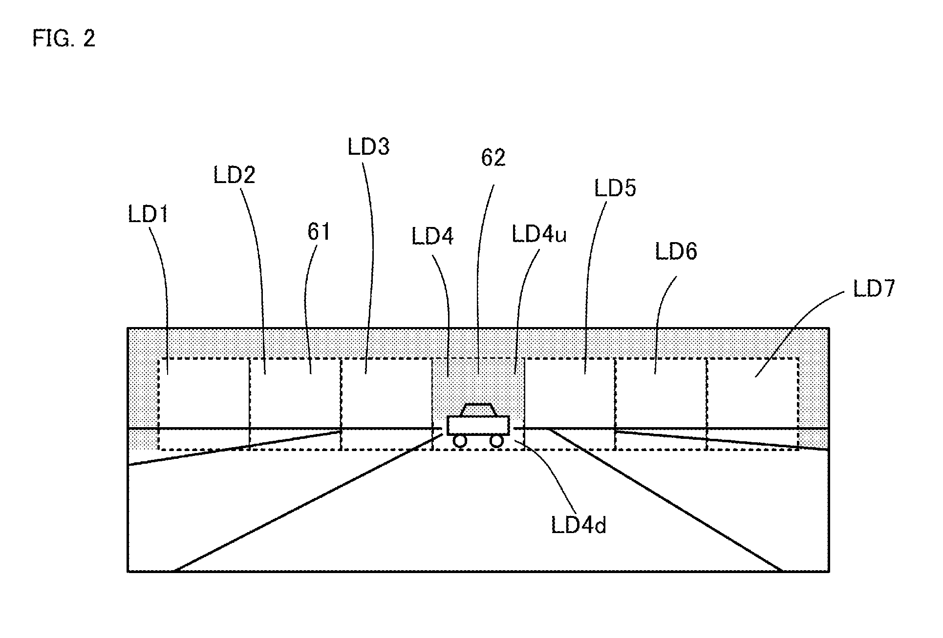 Headlight controller, optical unit and vehicle headlight