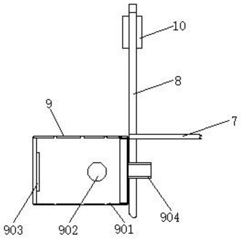 Physical sign measuring device for emergency nursing