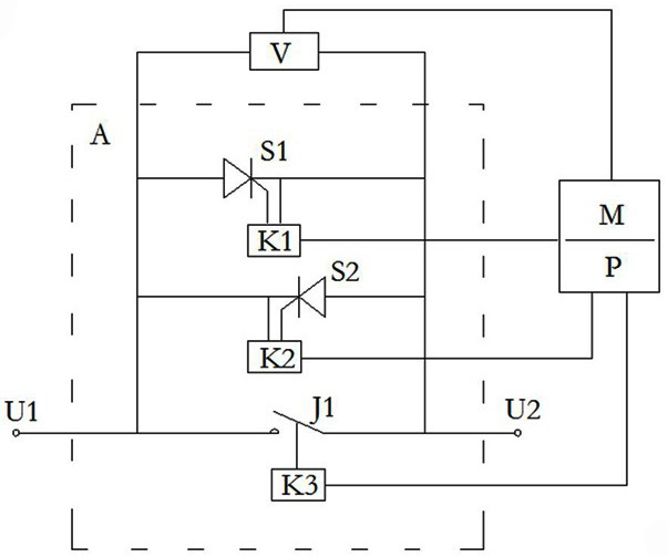 Intelligent reactive compensation module control circuit and control method thereof