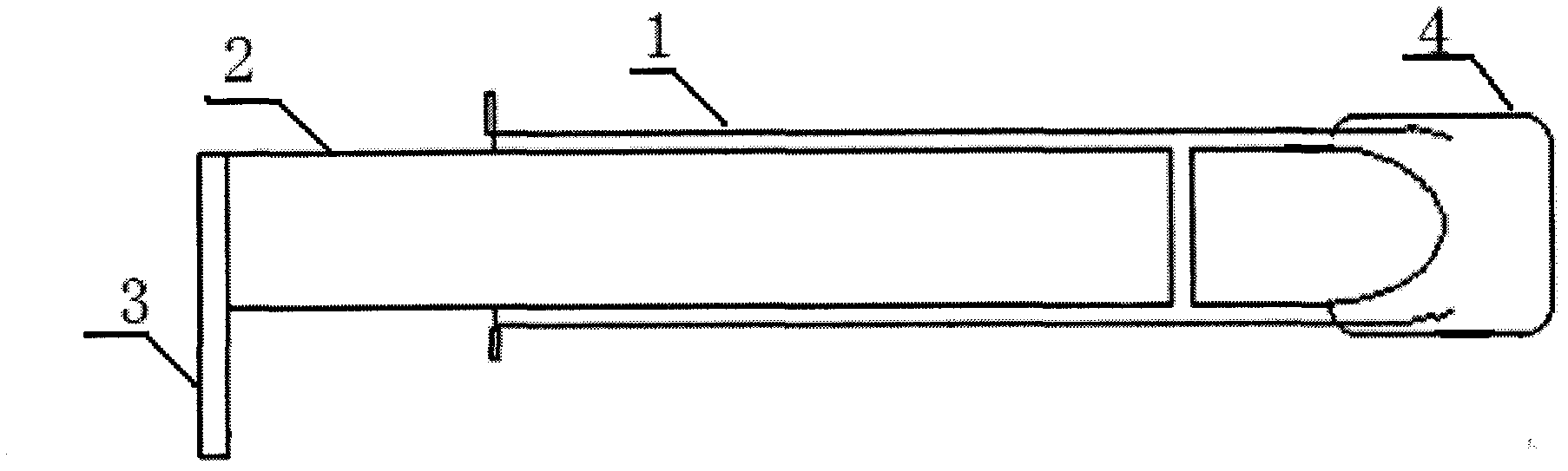 Platycodin D sperm-killing contraceptive suppository for external use and placing device thereof