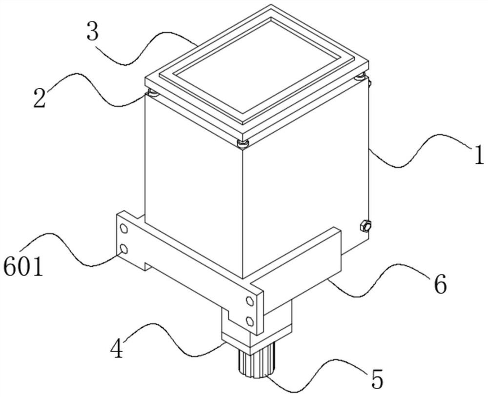 Anti-freezing structure for rural toilet water tank