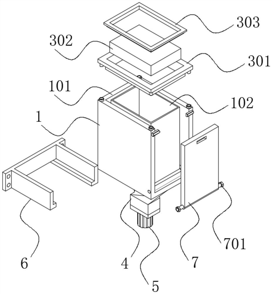 Anti-freezing structure for rural toilet water tank