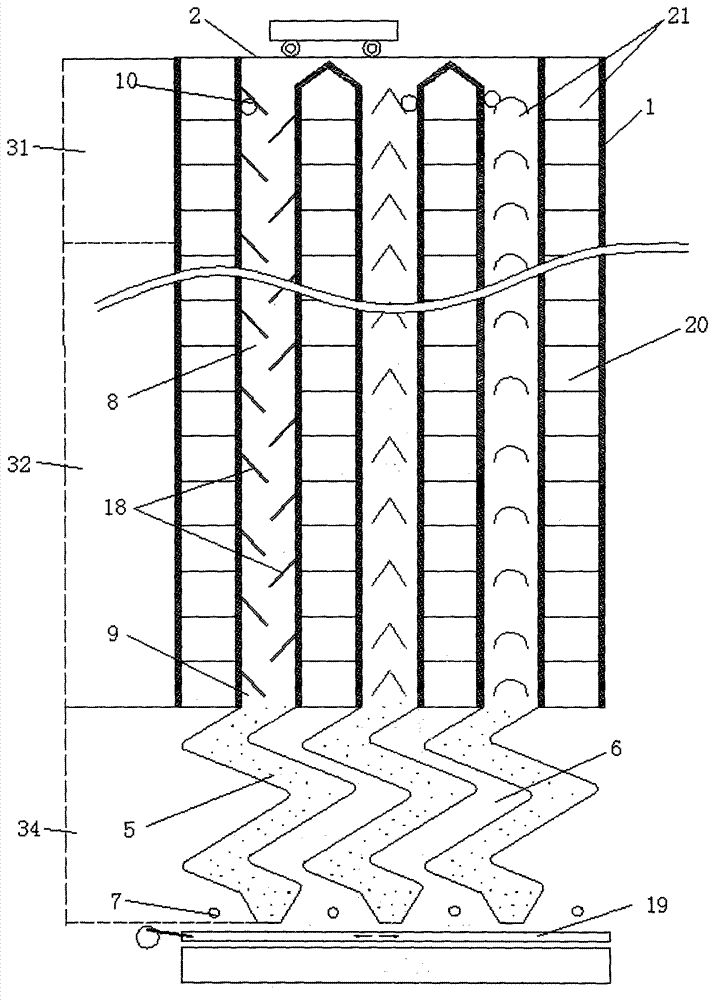 Powdered coal coking device and powdered coal coking method