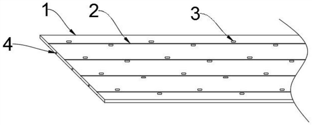 Double-sided gluing aluminum strip for composite pipe and preparation method of double-sided gluing aluminum strip